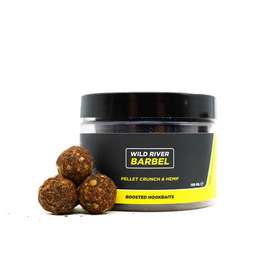 BOOSTED HOOKBAITS - PELLET CRUNCH & HEMP - Ø16mm