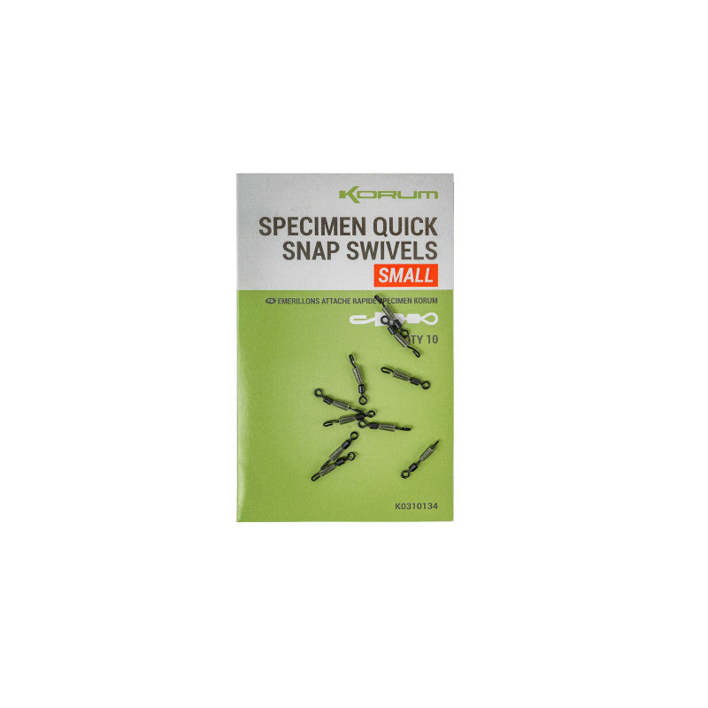 Specimen Quick Snap Swivels